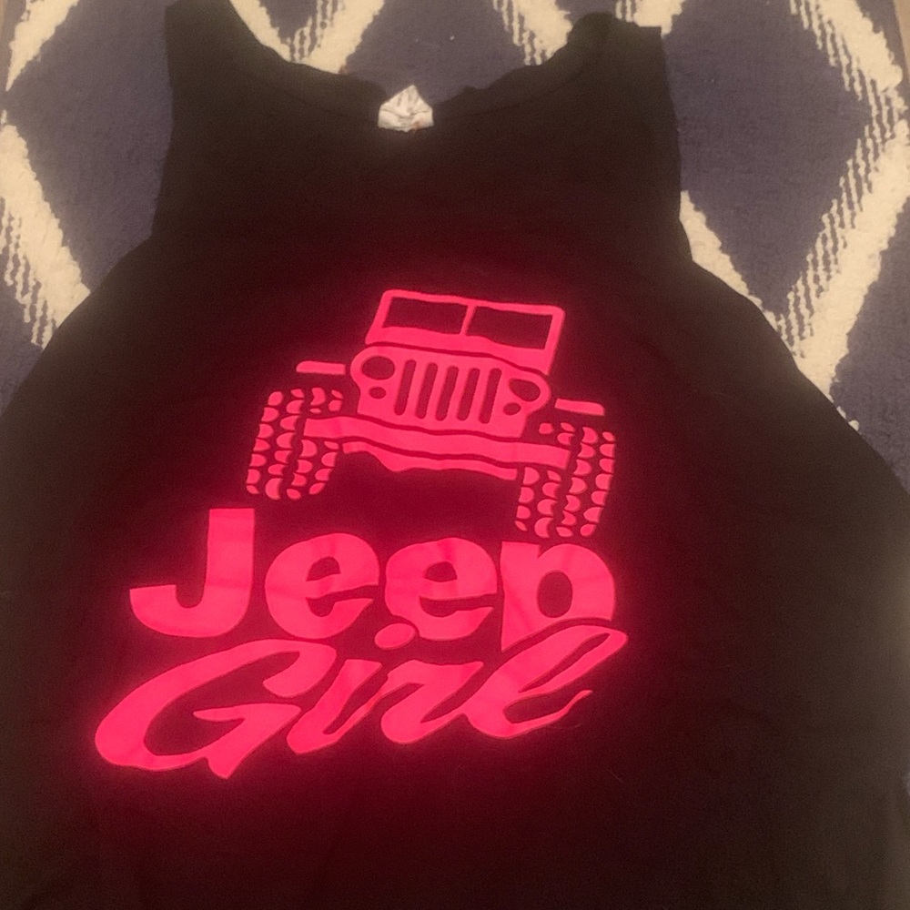 Jeep girl tank